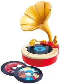 Jucărie muzicală Hape International - Gramofon retro