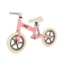 Bicicleta de echilibru fara pedale pentru fete 12 inch Lorelli Wind Roz