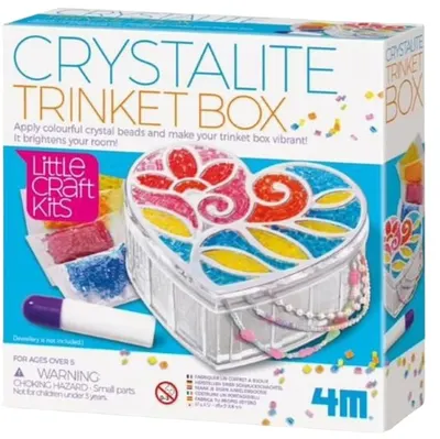 Set creativ 4M - Cutie de bijuterii din cristal