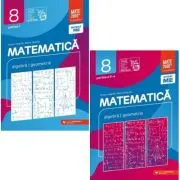 Pachet Consolidare 2025-2026 clasa a 8-a. Matematica. Aritmetica, algebra, geometrie, partea 1 si 2