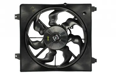 Ventilator radiator (cu carcasa) potrivit HYUNDAI SANTA FE I, SANTA FE II 2.7 02.01-12.12