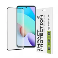 Folie de protectie Ecran Techsuit pentru Xiaomi Redmi 10 2022 / 10 (2021), Sticla Securizata, Full Glue, 111D, Neagra
