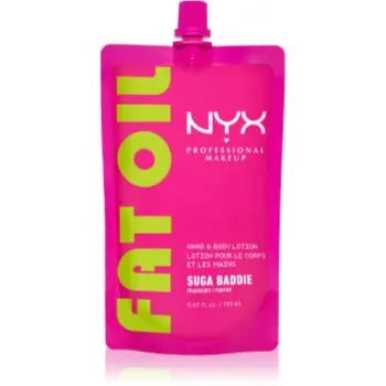 NYX Professional Makeup Fat Oil Body lapte hidratant pentru maini si corp