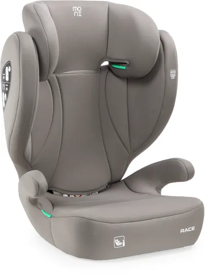 Scaun auto Moni - Race, i-Size, 100-150 cm, Cool Beige