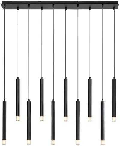 Candelabru Rabalux - Ramira 72364, G9, 10x max 5W, negru