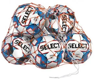Plasă de mingi Select - Ball Net, 10-12 mingi, portocaliu