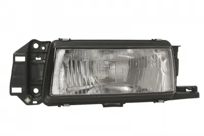 Far fata stanga (H4, manual, fara motoras, culoare interior: cromat) potrivit MAZDA 323 C IV, 323 F IV, 323 S IV
