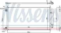 Radiator aer conditionat AC cu uscator potrivit HONDA CROSSTOUR I 2.4 3.5 01.12-