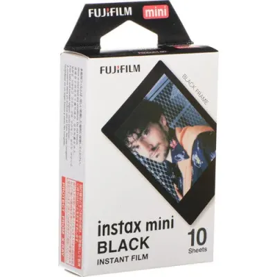 Fujifilm set 10 bucati film instant pentru aparat foto Instax Mini BK - Default Title