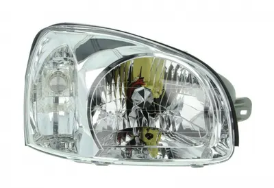 Far dreapta (H4, electric, fundal cromat, fundal transparent) HYUNDAI SANTA FE 2001-2006