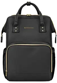Ghiozdan pentru cărucior KikkaBoo - Siena, Black & Gold