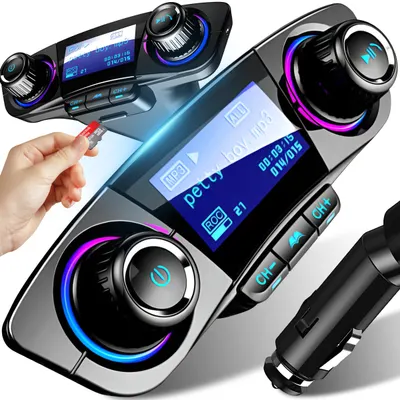 Transmitator auto FM cu MP3 Player si Bluetooth