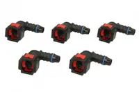 Conector AdBlue (unghi metric, Diametru exterior: 8mm, ID 8; 8mm x 10mm, set 5 buc)
