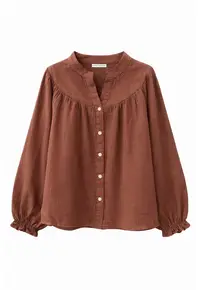 Camasi dama - camasa de bumbac muselina - negru - maneca lunga - 100% bumbac