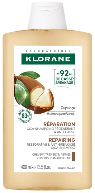 Klorane Cupuacu Șampon reparator, 400 ml
