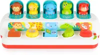 Jucărie interactivă Fivestar Toys - PopUp Jungle, albă