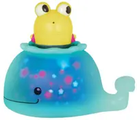 Jucărie de baie strălucitoare Battat - Kit cu figurină Broască