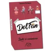 DelFan-Limba si comunicare. Joc cu 64 de cartonase ce contine 4 arii super distractive: Cultura generala, mima, descriere verbala si desen