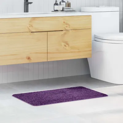 vidaXL Covoare de baie anti-derapante Violet 50 x 80 cm PP