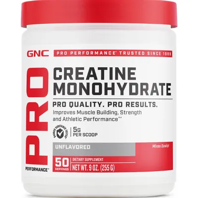 Creatina Monohidrata pentru Sustinerea Musculaturii si a Functiei Cognitive fara Aroma 255g