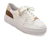Pantofi sport RIEKER albi, M1900, din piele naturala