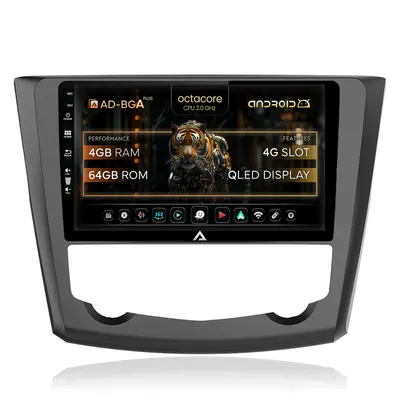 Navigatie Renault Kadjar, Android, A-Octacore 4GB RAM + 64GB ROM, 9 Inch - AD-BGA9004+AD-BGRKIT364