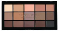 Makeup Revolution Reloaded Paletă farduri de pleoape Basic Mattes, 15 culori