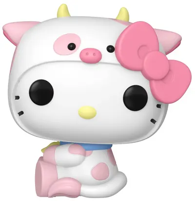 Figurină Funko POP! Animation: Hello Kitty - Hello Kitty in Cow Cosplay (Special Edition) #136