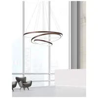 Lampa suspendata FERROL Coffee Brown Aluminiu & Acrylic Adjustable Dimabil Dimabil LED 111W 3000K 5500Lm IP20
