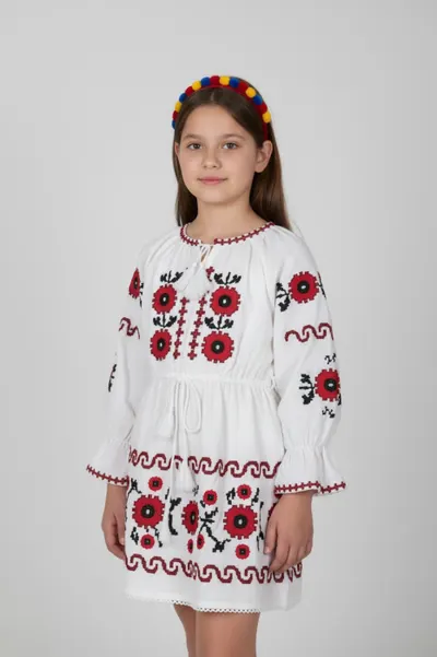 Rochie traditionala fetite Andrea 7