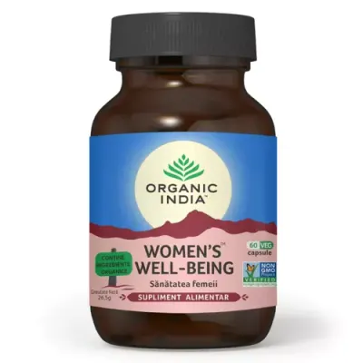 Women's Well-Being Sănătatea Femeii 60 cps | Organic India