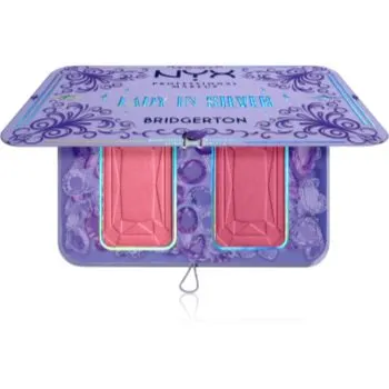 NYX Professional Makeup Bridgerton Royal Blush paleta fard de obraz