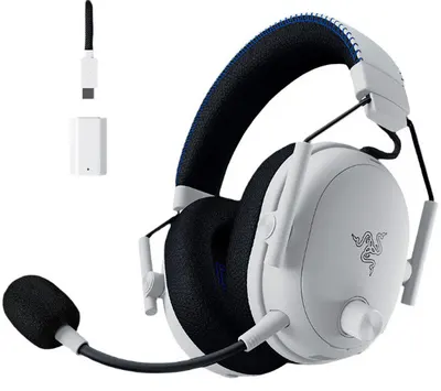 Căști de gaming Razer - BlackShark V3 Pro for PlayStation,fără fir, alb