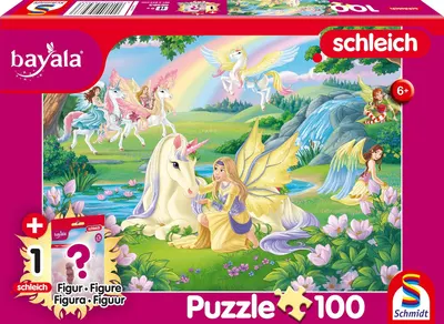Puzzle pentru copii Schmidt din 100 piese - Unicorn