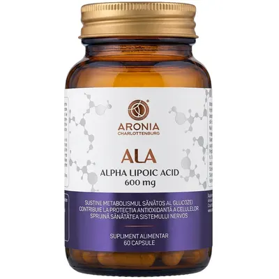 ALA (Alpha Lipoic Acid) 600mg 60cps
