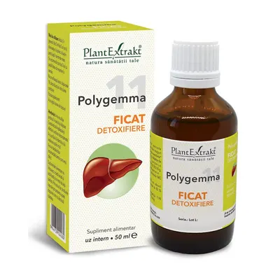 Polygemma 11 Ficat detoxifiere, Plant Extrakt | 50 ml