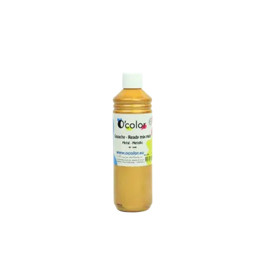 Guasa pentru pictura 500 ml Auriu, ideala pentru gradinita si scoala
