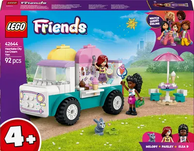 Constructor LEGO Friends - Camion cu înghețată din Heartlake City (42644)