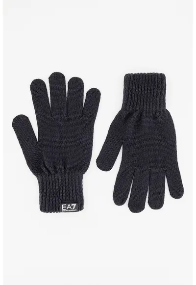 Manusi unisex din amestec de lana - Albastru ultramarin