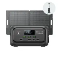 Stație de alimentare portabilă BLUETTI Elite10+panou solar 100W pentru călătorii