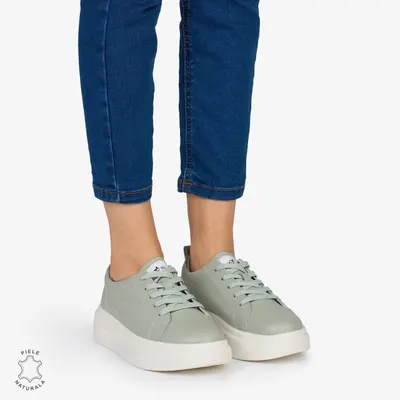 Pantofi Casual dama din Piele Naturala CRL1637 CULOARE: BARILLA