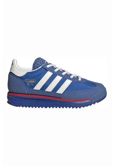 Pantofi sport SL 72 RS cu insertii din plasa - Alb/Albastru