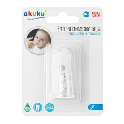 Periuta de dinti degetar din silicon Akuku Engros A0393