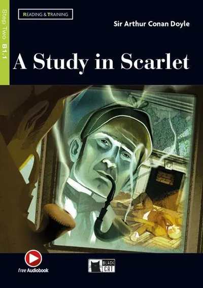 A Study in Scarlet + Audio + App (Step Two B1.1) - Paperback - Sir Arthur Conan Doyle