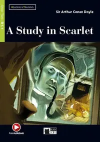 A Study in Scarlet + Audio + App (Step Two B1.1) - Paperback - Sir Arthur Conan Doyle