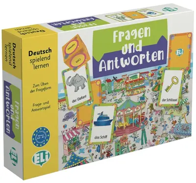 Joc educativ Eli Fragen und Antworten (Limba germană)