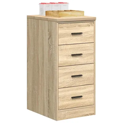 Gossi dulap depozitare garaj stejar sonoma 40x51x85 cm lemn masiv pin