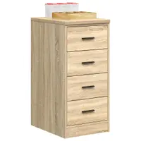 Gossi dulap depozitare garaj stejar sonoma 40x51x85 cm lemn masiv pin