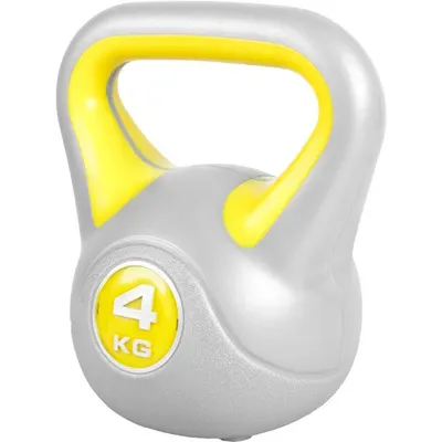Kettebell Stylish umplut cu ciment 4 KG