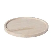 Platou servire rotund MANUFACTURE TRAVERTINE, 24,5 cm
